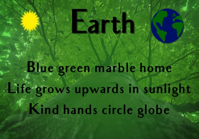 earth haiku poem